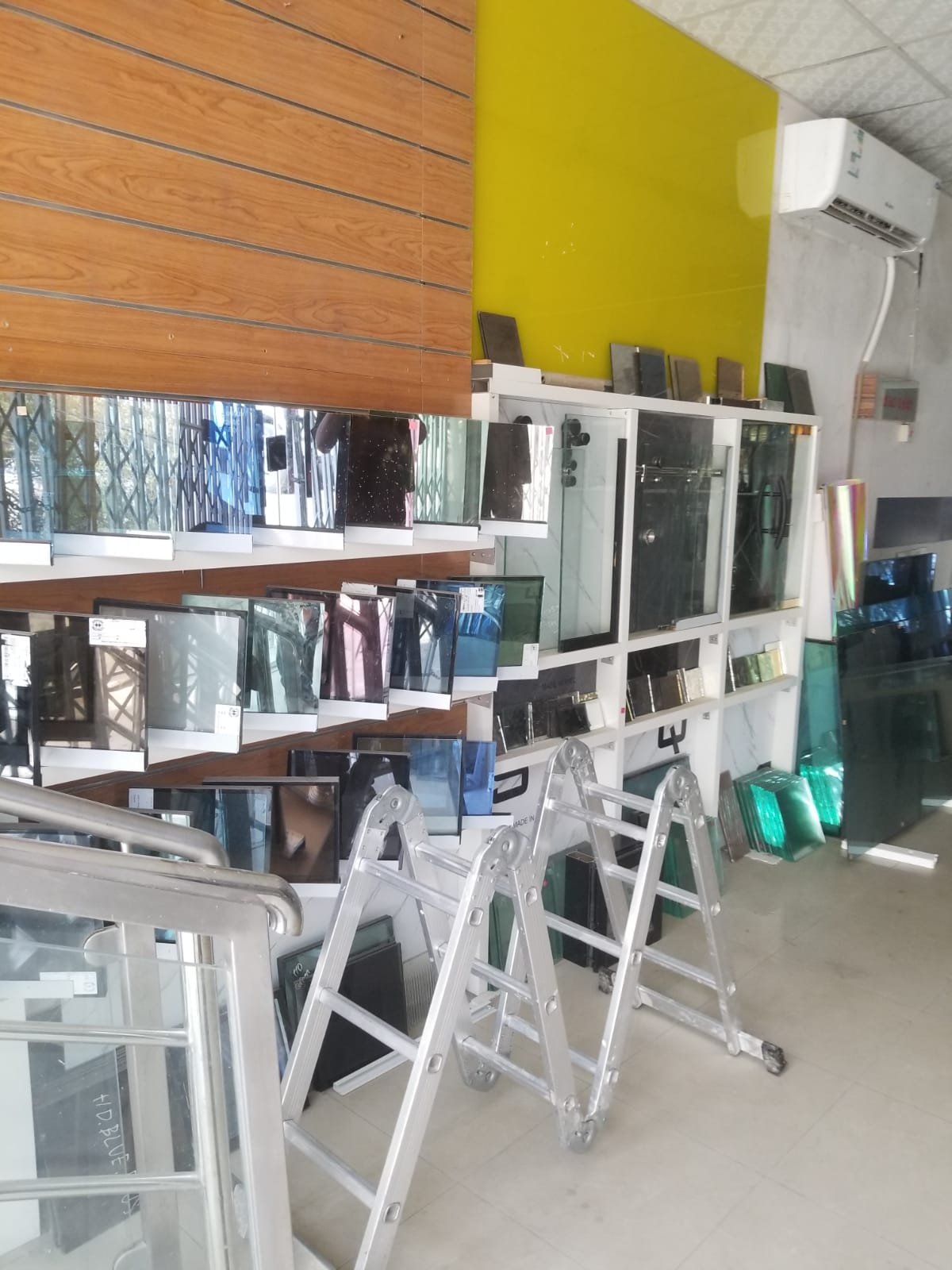 أنواع الزجاج والمرايا